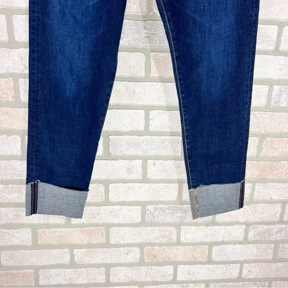 Ag The High Rise Stevie Cuff Slim Straight Jeans Size 31 - Picture 7 of 12